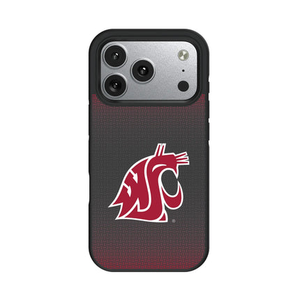 Washington State University Cougars Linen Bump Phone Case for Apple iPhone