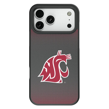 Washington State University Cougars Linen Bump Phone Case for Apple iPhone