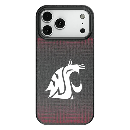 Washington State University Cougars Linen MagSafe Compatible Phone Case for Apple iPhone
