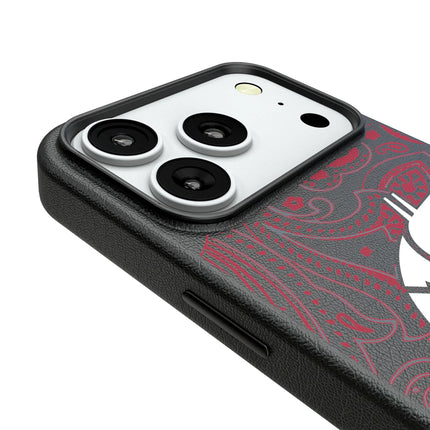 Washington State University Cougars Paisley MagSafe Compatible Phone Case for Apple iPhone