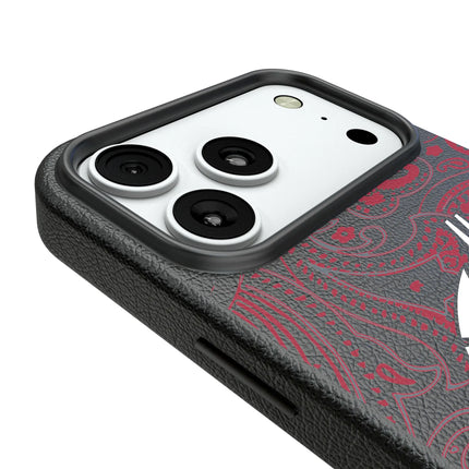 Washington State University Cougars Paisley MagSafe Compatible Phone Case for Apple iPhone