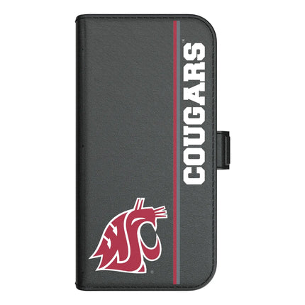 Washington State University Cougars Sidebar Folio 2.0 Case for Apple iPhone