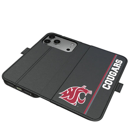 Washington State University Cougars Sidebar Folio 2.0 Case for Apple iPhone