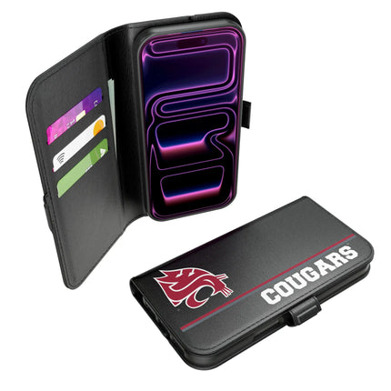 Washington State University Cougars Sidebar Folio 2.0 Case for Apple iPhone