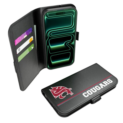 Washington State University Cougars Sidebar Folio 2.0 Case for Apple iPhone
