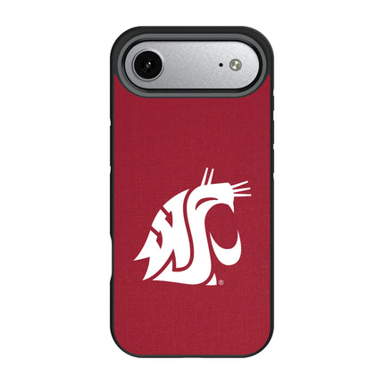 Washington State University Cougars Solid Bump Phone Case for Apple iPhone