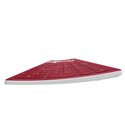 Washington State University Cougars Solid Curved Wireless Keyboard