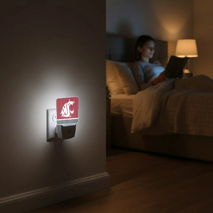 Washington State University Cougars Stripe Night Light 2-Pack
