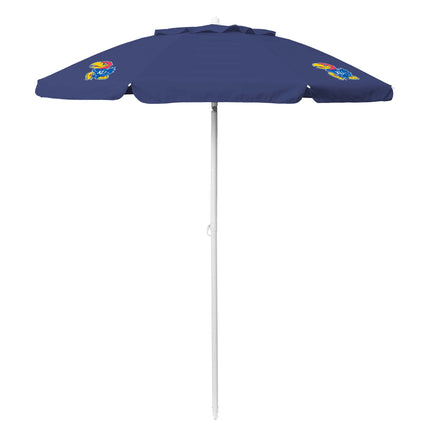 Kansas Jayhawks - 5.5 Ft. Portable Beach Umbrella