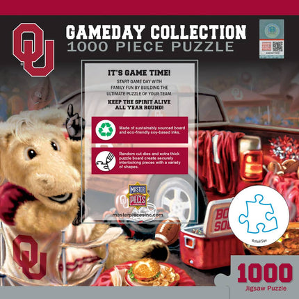 Oklahoma Sooners - Gameday 1000 Piece Jigsaw Puzzle