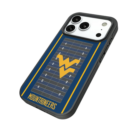 West Virginia University Mountaineers Field Bump Phone Case for Apple iPhone