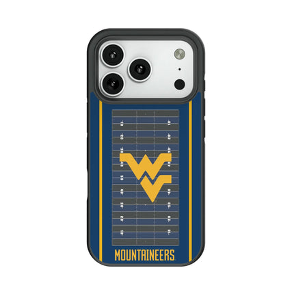 West Virginia University Mountaineers Field Bump Phone Case for Apple iPhone