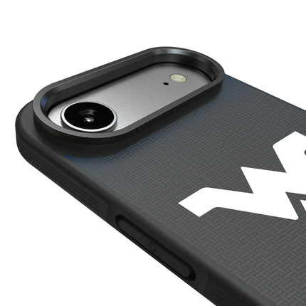 West Virginia University Mountaineers Linen Bump Phone Case for Apple iPhone