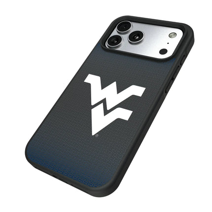 West Virginia University Mountaineers Linen Bump Phone Case for Apple iPhone