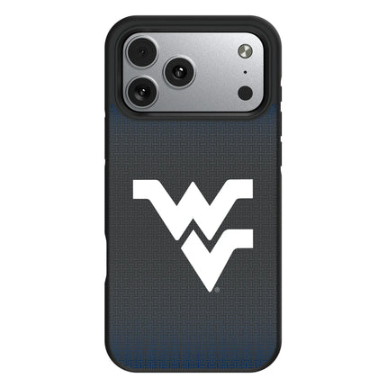 West Virginia University Mountaineers Linen Bump Phone Case for Apple iPhone