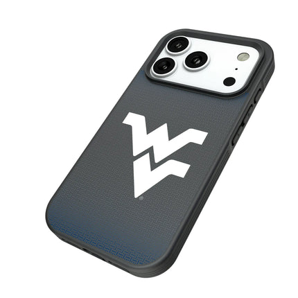 West Virginia University Mountaineers Linen Bump Phone Case for Apple iPhone