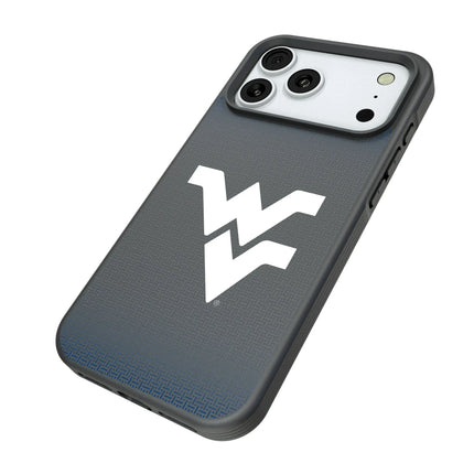 West Virginia University Mountaineers Linen Bump Phone Case for Apple iPhone
