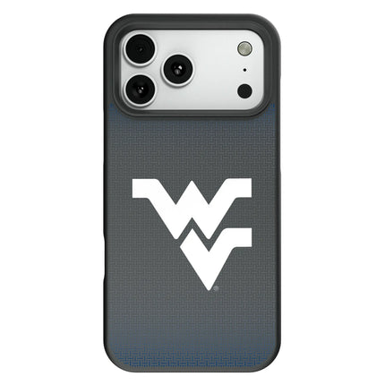 West Virginia University Mountaineers Linen Bump Phone Case for Apple iPhone