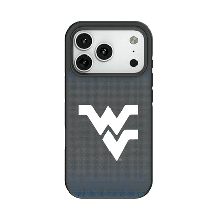 West Virginia University Mountaineers Linen Bump Phone Case for Apple iPhone