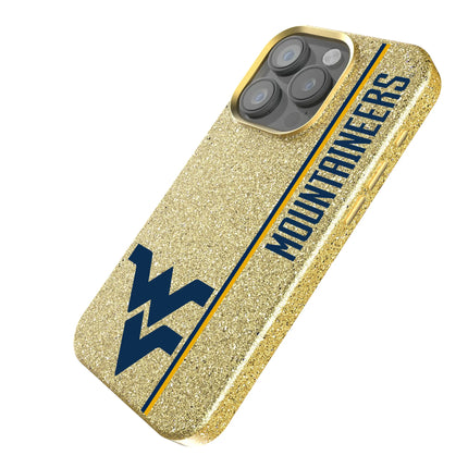 West Virginia University Mountaineers Sidebar Bling Phone Case for Apple iPhone