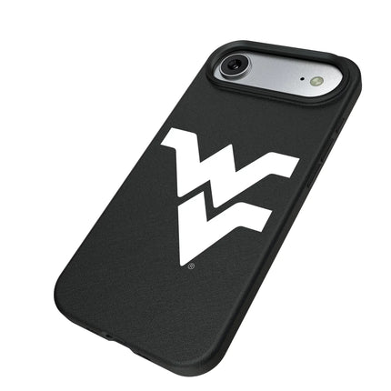 West Virginia University Mountaineers Text Backdrop MagSafe Compatible Phone Case for Apple iPhone
