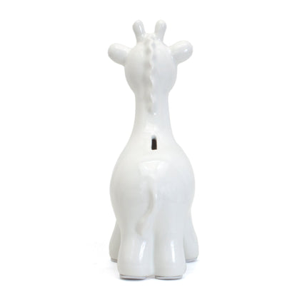 White Medium Giraffe Bank
