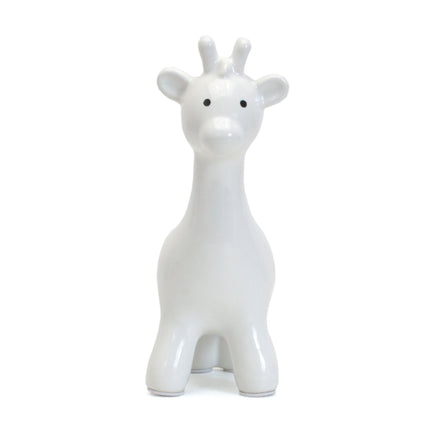 White Medium Giraffe Bank