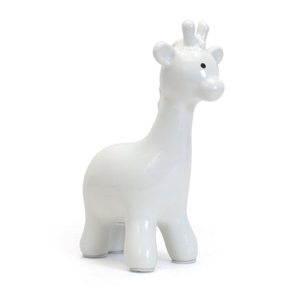 White Medium Giraffe Bank
