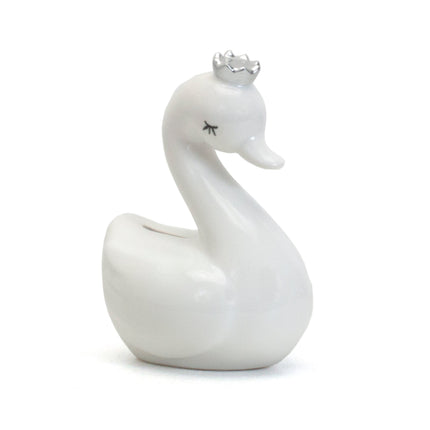 White Small Swan  Bank