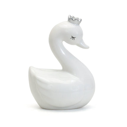 White Small Swan  Bank