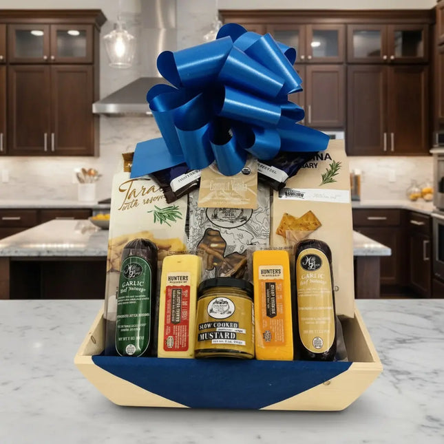 Gourmet Italian Sausage & Cheese Gift Basket