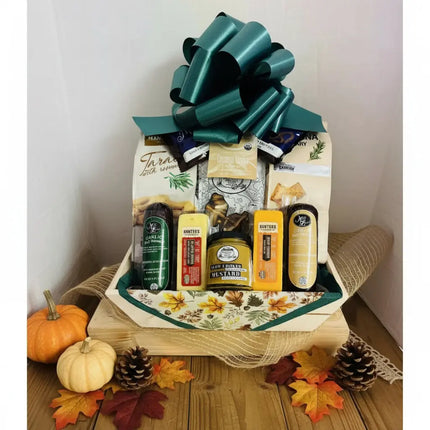 Gourmet Italian Sausage & Cheese Gift Basket