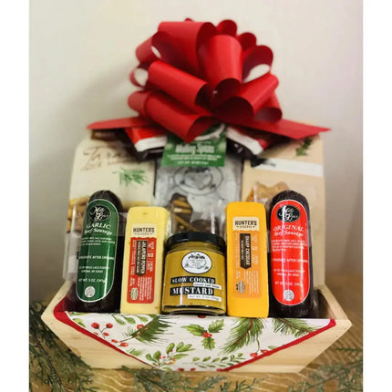 Gourmet Italian Sausage & Cheese Gift Basket