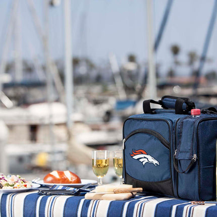 Denver Broncos - Malibu Picnic Basket Cooler