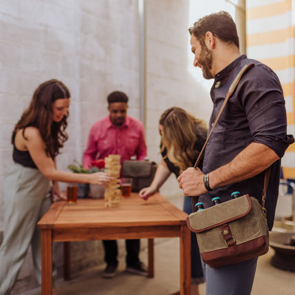 Beer Caddy Cooler Tote with Opener