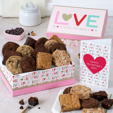 With Love Cookie & Brownie Gift Box