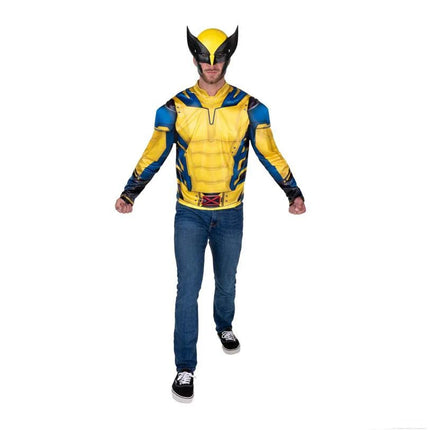 Adult Marvel Deadpool 3: Deadpool & Wolverine Wolverine Top & Mask Costume Set