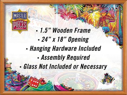 Wood Puzzle Frame 18" x 24"
