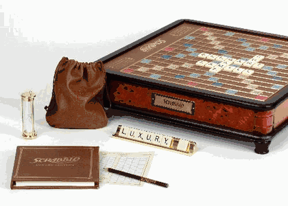 Wooden Scrabble Luxury Edition
