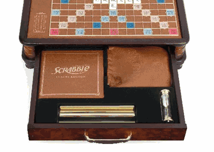 Wooden Scrabble Luxury Edition