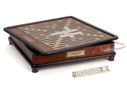 Wooden Scrabble Luxury Edition