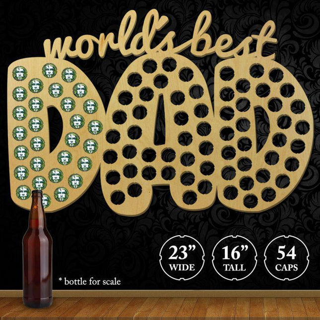 World’s Best Dad Beer Cap Trap