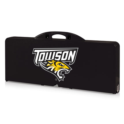 Towson University Tigers Picnic Table Portable Folding Table w Seats