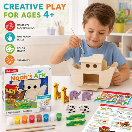 Noah's Ark Wood Craft & Paint Kit
