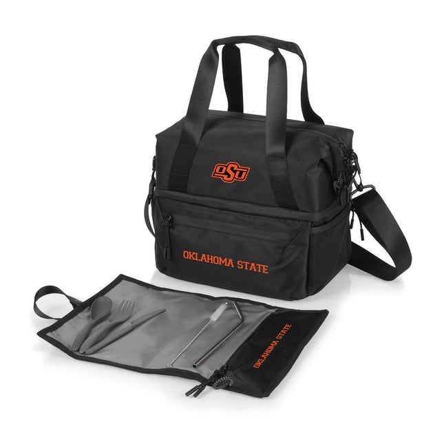 Oklahoma State Cowboys Tarana Recycled Lunch Bag Cooler with Utensils