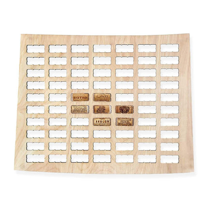 Wyoming Wine Cork Map