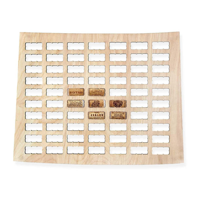 Wyoming Wine Cork Map