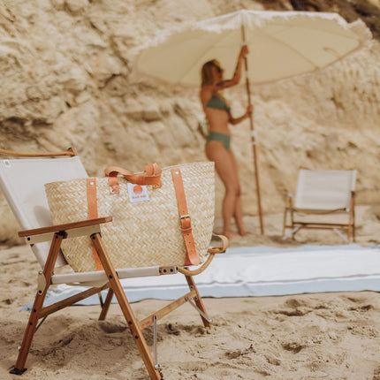 Hermosa Woven Beach Cooler Bag