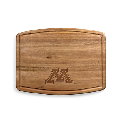 Minnesota Golden Gophers - Ovale Acacia Cutting Board