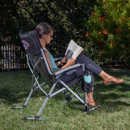Boise State Broncos - Outdoor Rocking Camp Chair